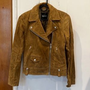 Madwwell tan suede jacket